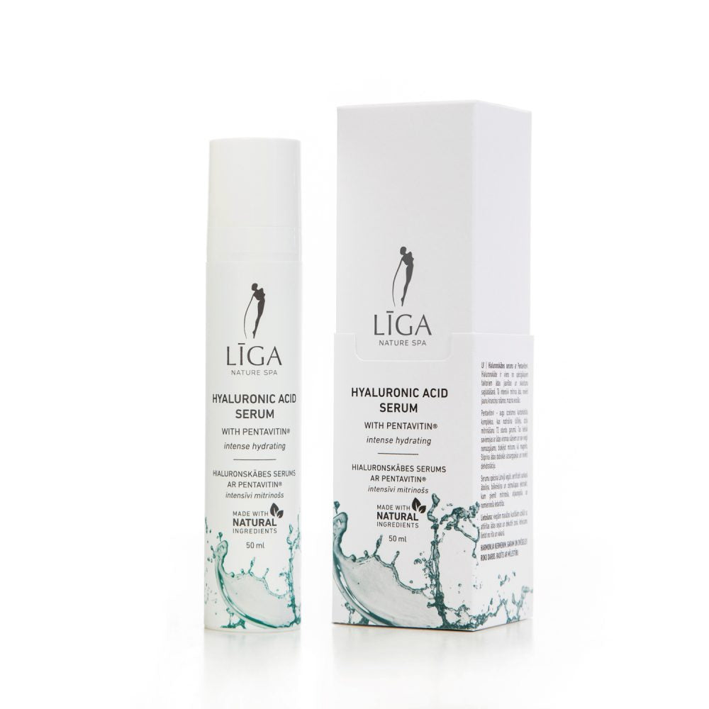 Līga Nature SPA serums sejai ar hialuronskābi un Pentavitin®, 50ml