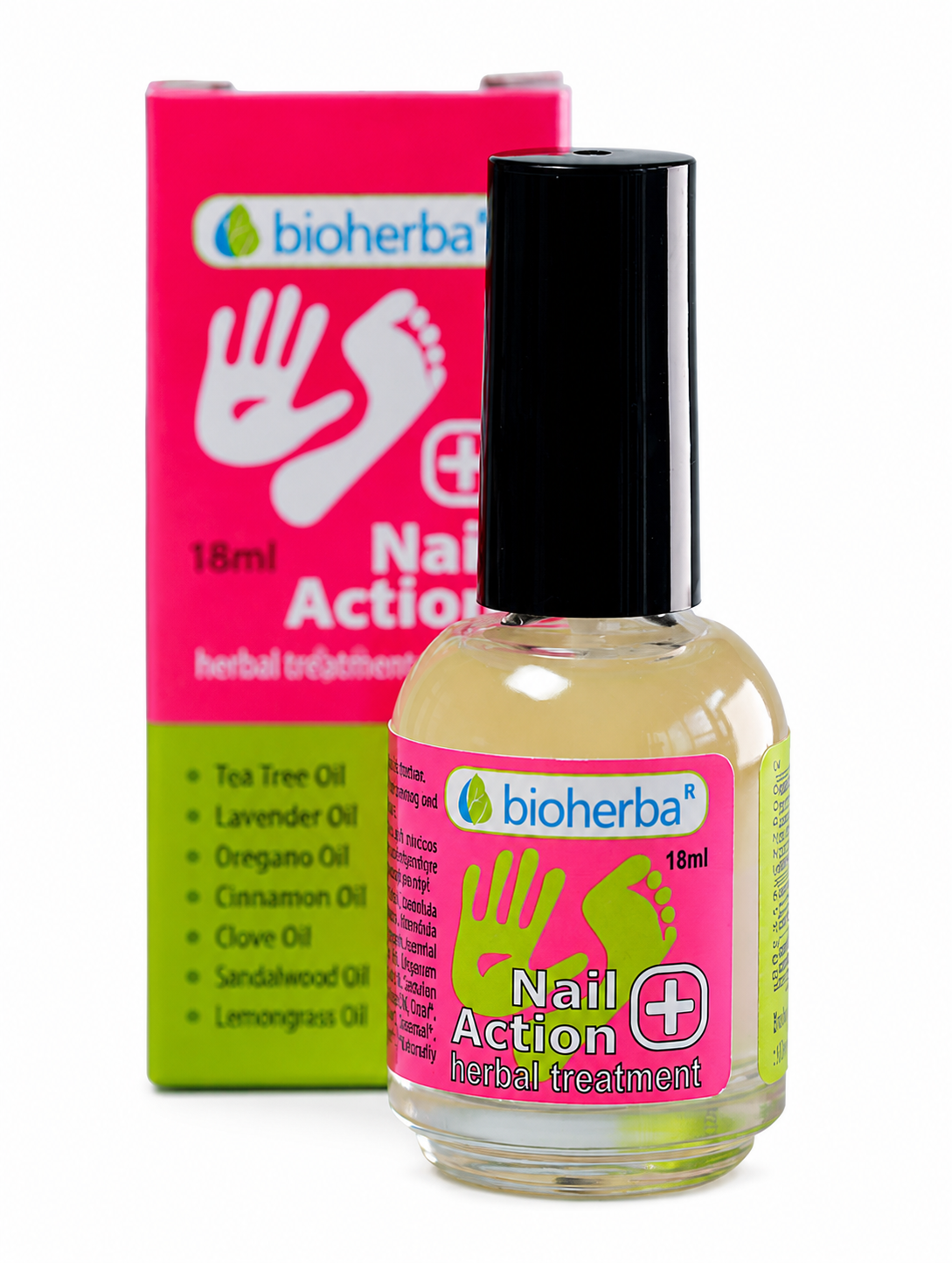 Bioherba stiprinošs antimikrobiāls nagu losjons, 18ml