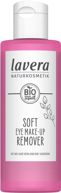 Lavera saudzīgs līdzeklis acu kosmētikas noņemšanai ar bio alveju un smiltsērkšķi, 100ml