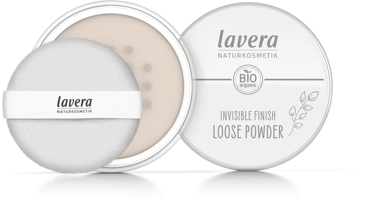 Lavera Make Up Invisible Finish caurspīdīgs birstošais pūderis, Transparent, 11g