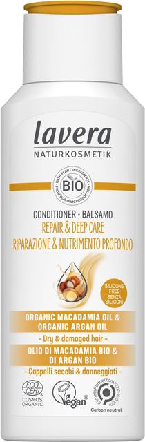 Lavera kondicionieris sausu matu atjaunošanai un dziļai kopšanai, 200ml