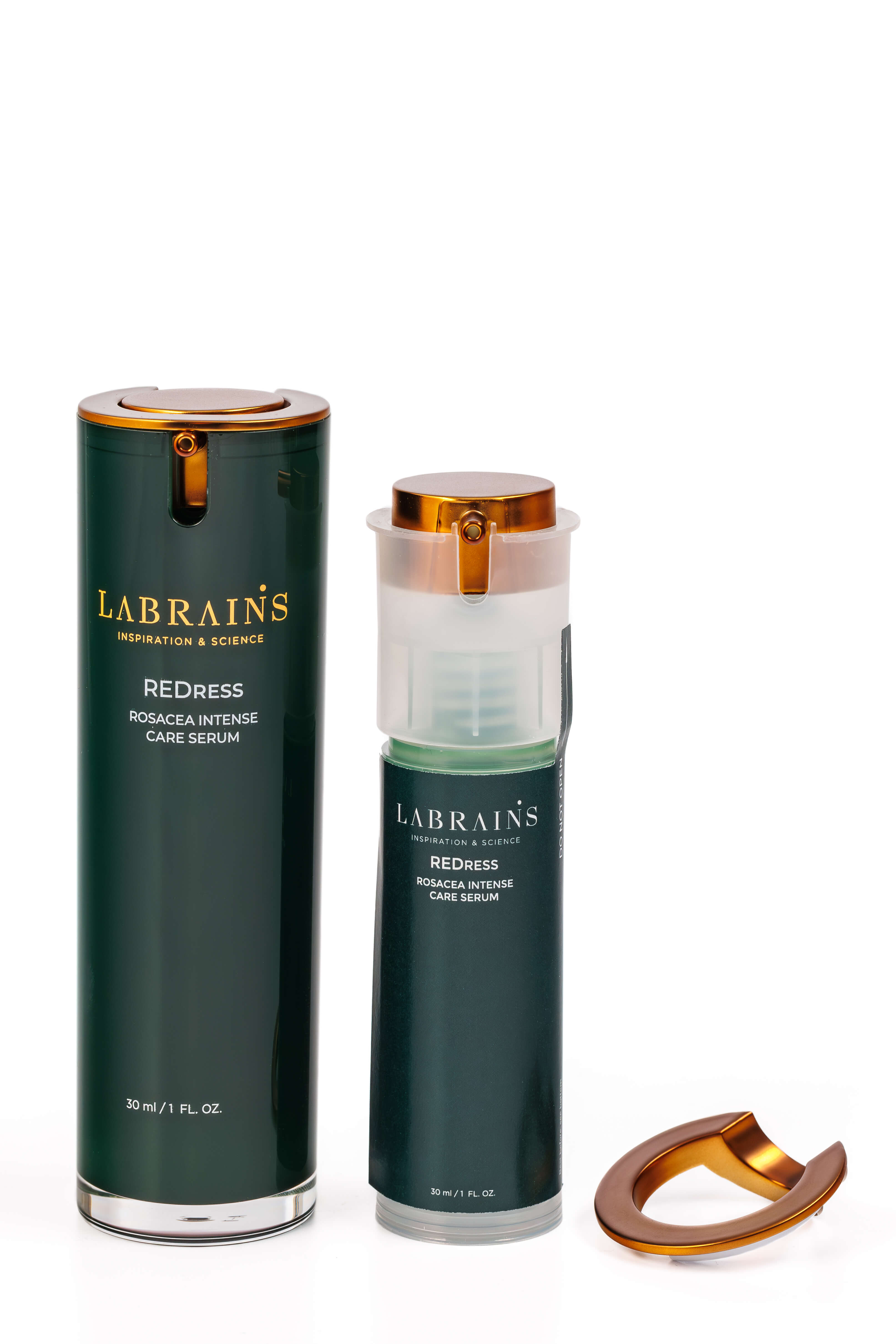 LABRAINS Rosa cease care serums rozācijas skartai ādai, 30ml