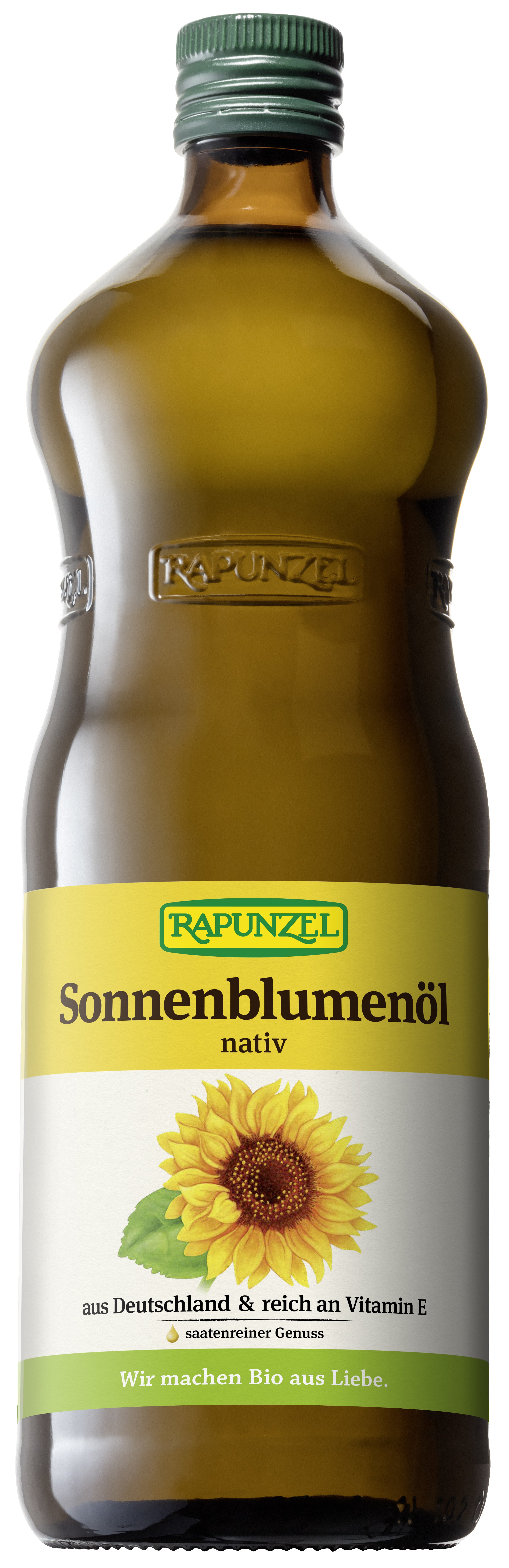Rapunzel BIO saulespuķu sēklu eļļa cepšanai, 1l
