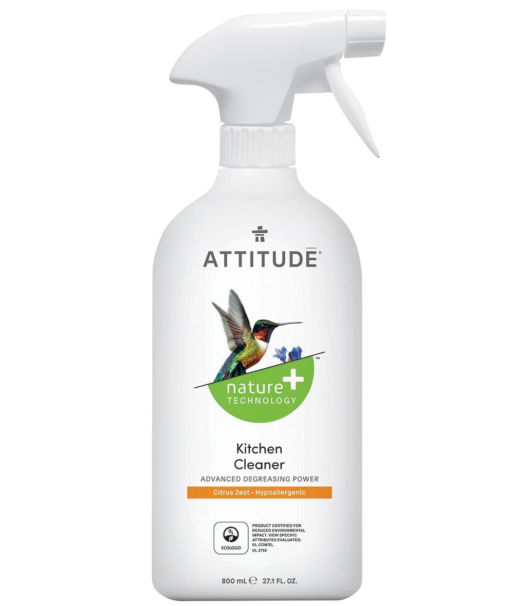 Attitude tīrīšanas līdzeklis virtuves virsmu tīrīšanai ar citrusu smaržu, 800ml