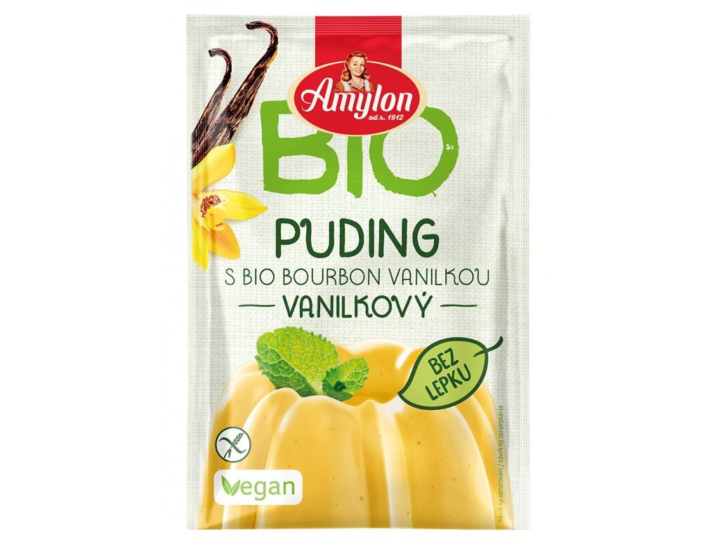 Amylon BIO vaniļas pudiņa maisījums, 40g