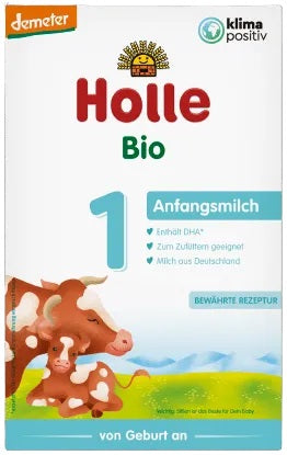 Holle BIO Formula 1 mākslīgais maisījums zīdaiņiem no dzimšanas, 400g