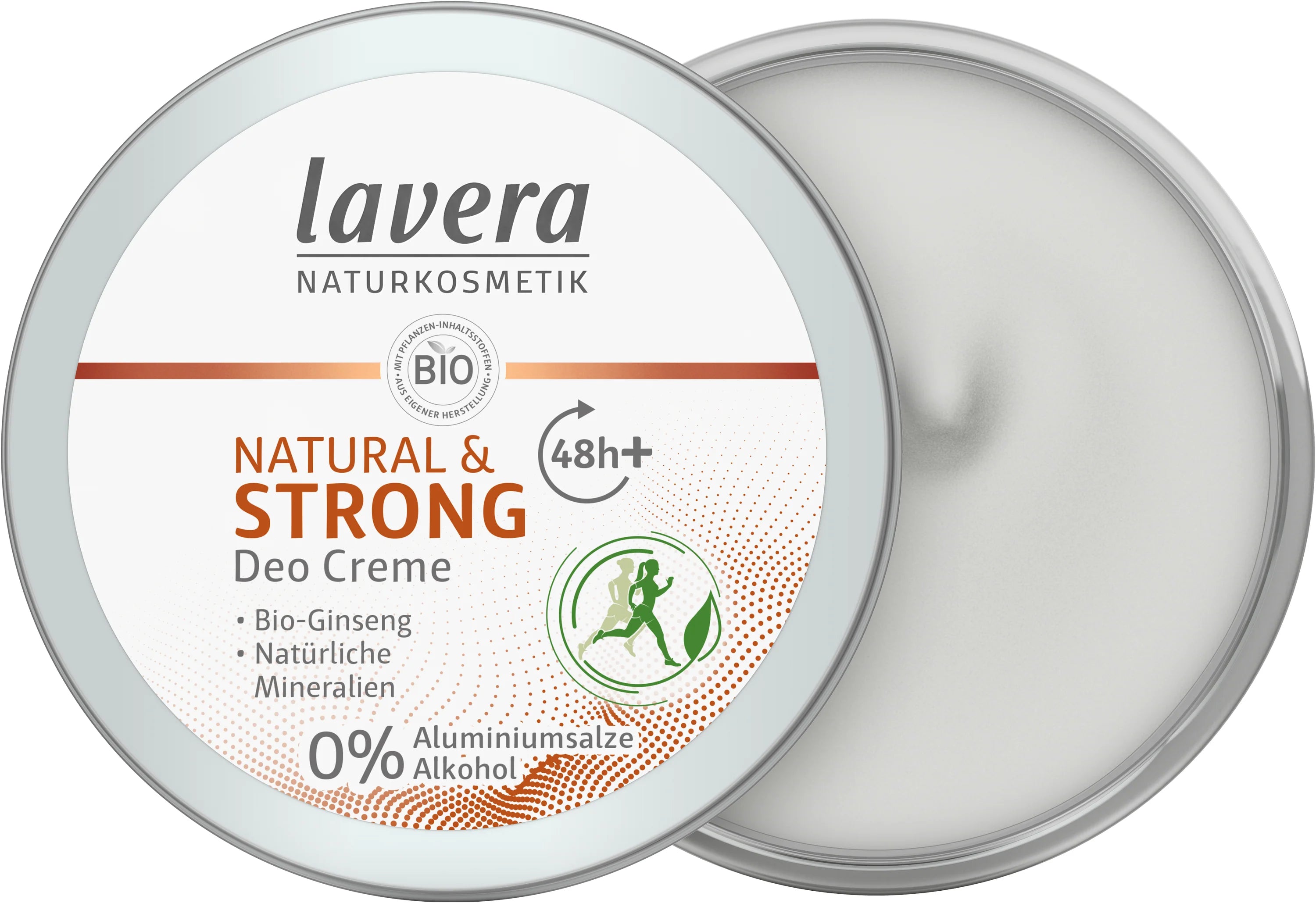 Lavera dezodorants - krēmveida ar 48h aizsardzību Natural & Strong, 50ml