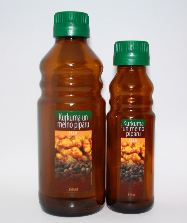 Duo AG melno piparu un kurkuma eļļa, 250ml