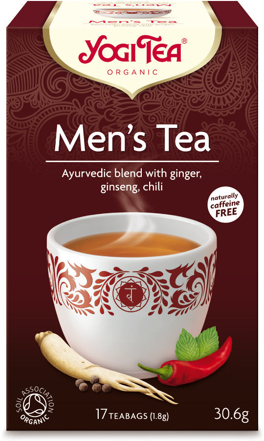 Yogi Tea BIO tēja vīriešiem "Men`s Tea", 17pac./30,6g
