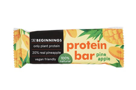 The Beginnings bezglutēna proteīna batoniņš ar ananāsiem, 40g