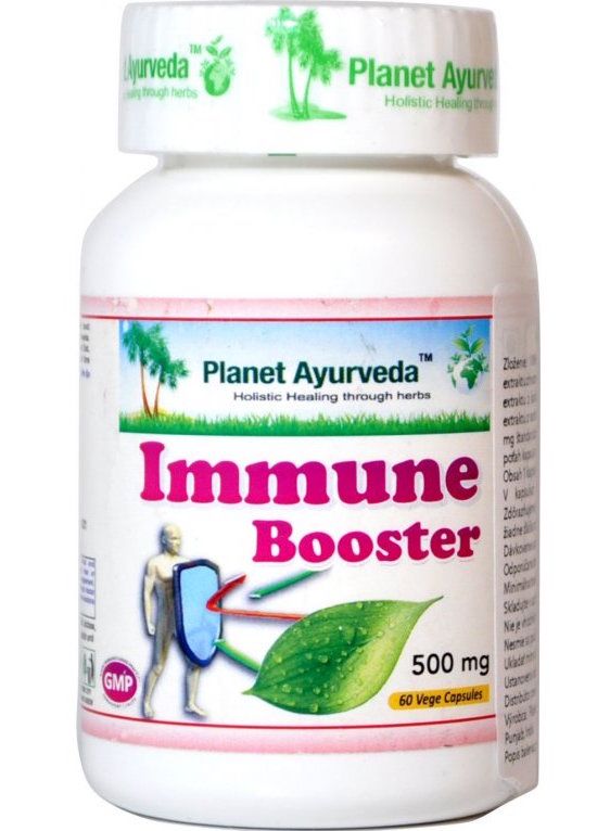 Planet Ayurveda uztura bagātinātājs Immune Booster (imunitātei), 60kaps.