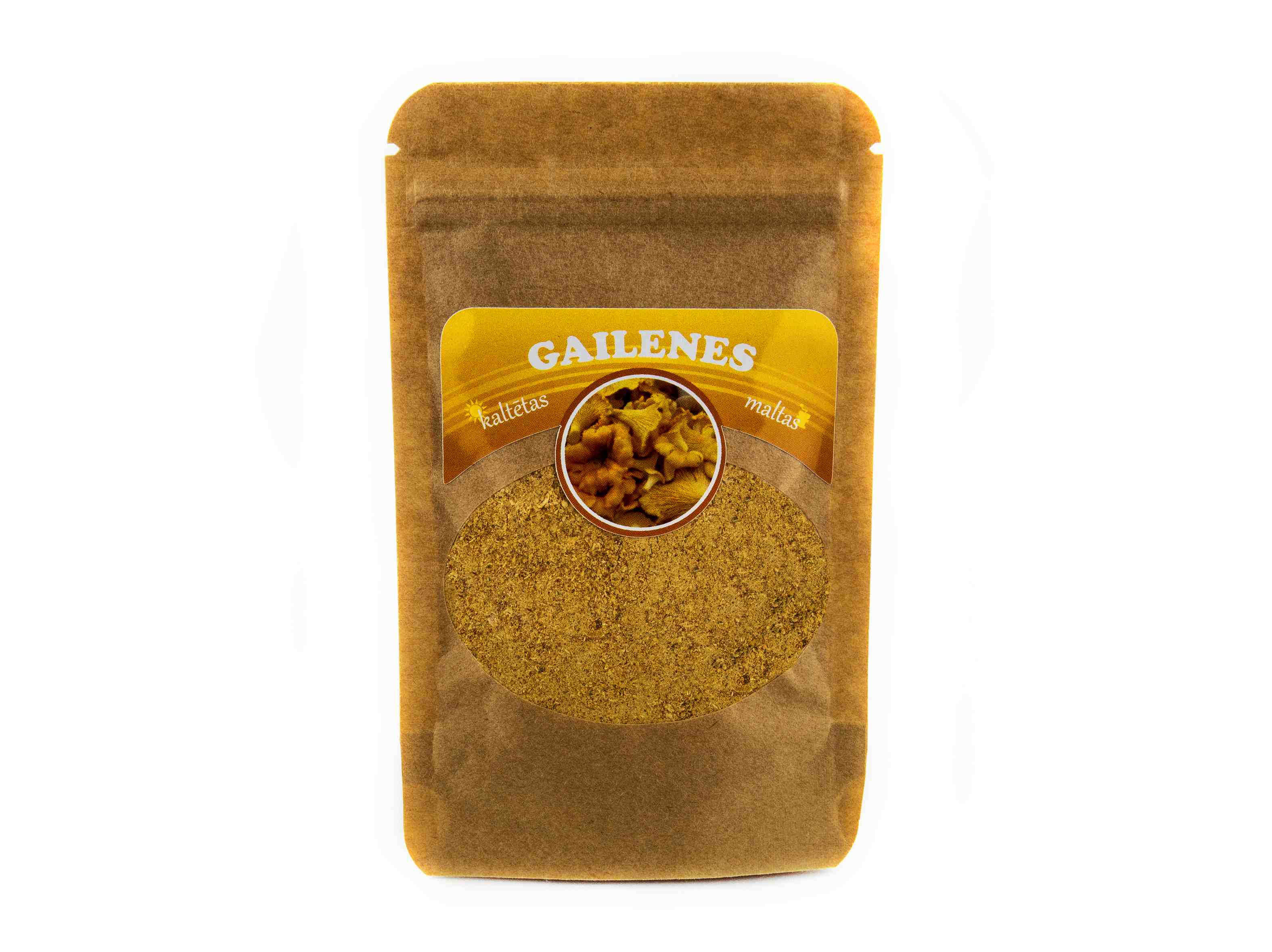 Cietais rieksts maltas kaltētas gailenes, 30g