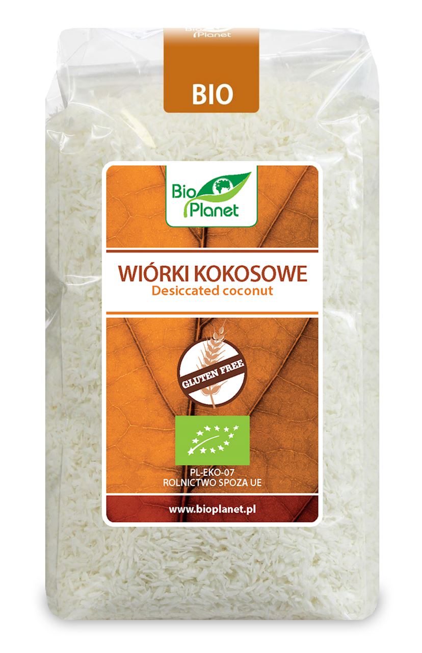 Bio Planet BIO kokosriekstu skaidiņas, 200g