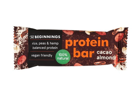 The Beginnings bezglutēna proteīna batoniņš ar kakao, 40g