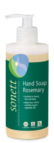 Sonett šķidrās ziepes rozmarīna, 300ml