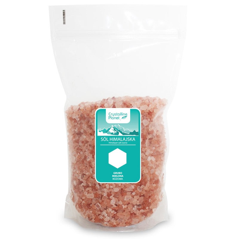 Crystalline Planet Himalaju rozā sāls rupjā, 1kg