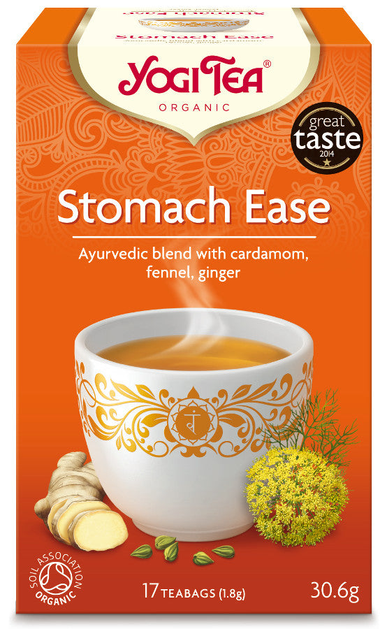 Yogi Tea BIO tēja gremošanas uzlabošanai "Stomach Ease", 17pac./30,6g