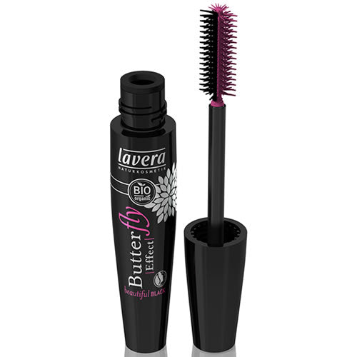 Lavera Make Up skropstu tuša Butterfly Effect, Beautiful Black, 11ml
