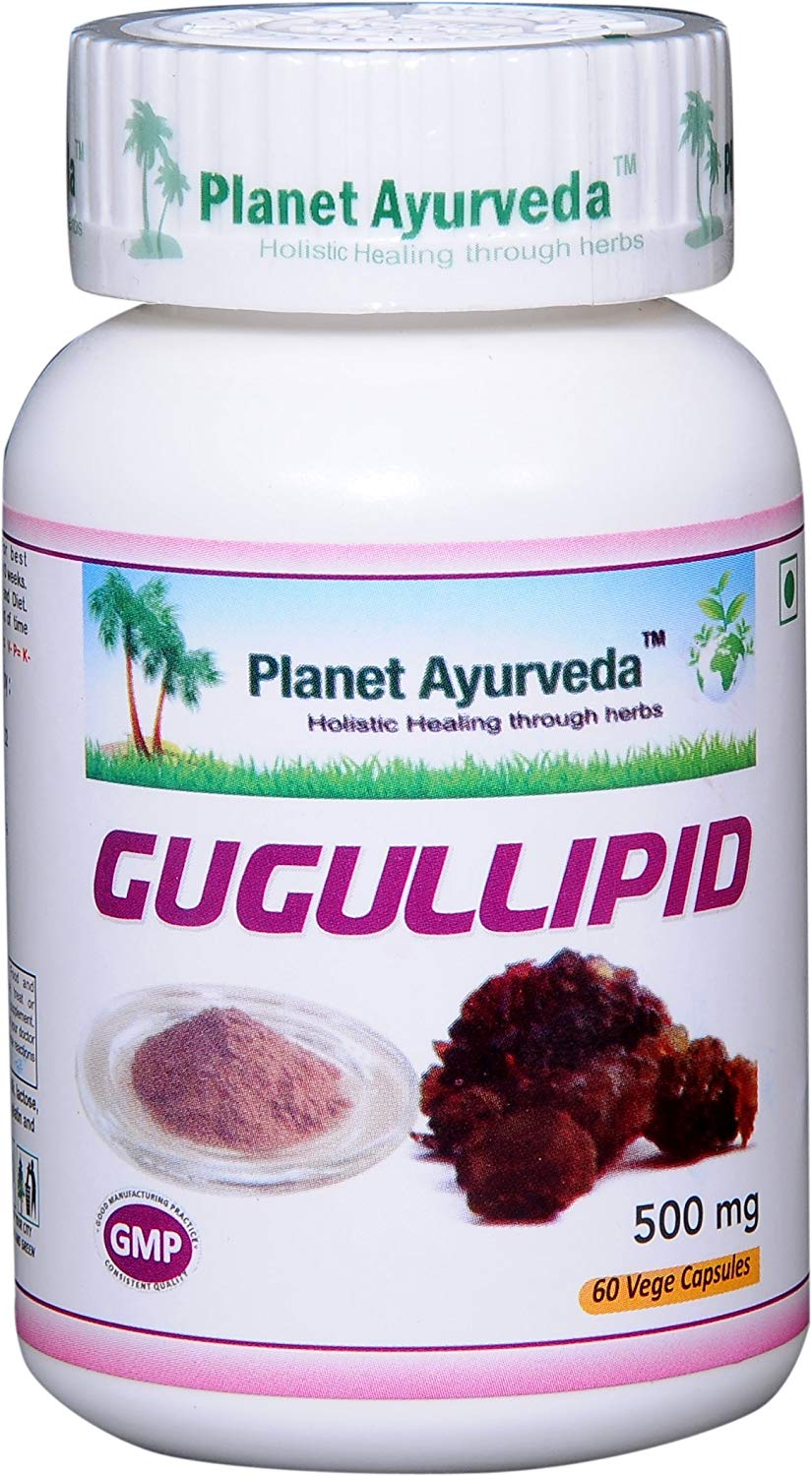 Planet Ayurveda uztura bagātinātājs Gugullipīds (gugullipid), 60kaps.