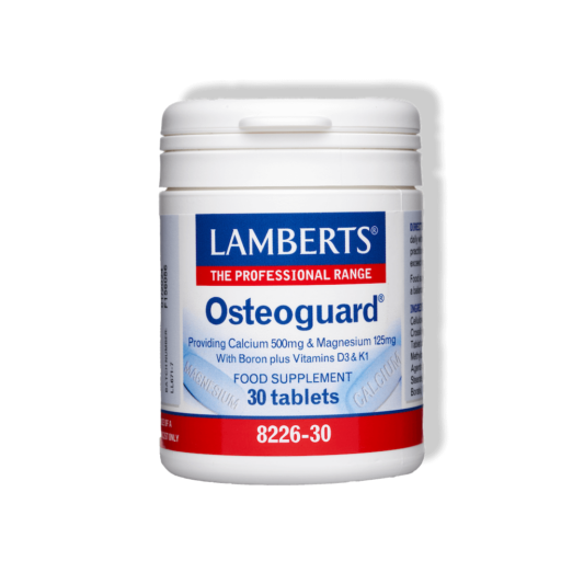 Lamberts uztura bagātinātājs Osteoguard vitamīnu un minerālu komplekss, 30 tabl.