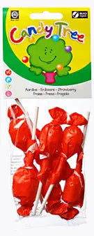 Candy Tree BIO zemeņu ledenes uz kociņa, 7 x 10g