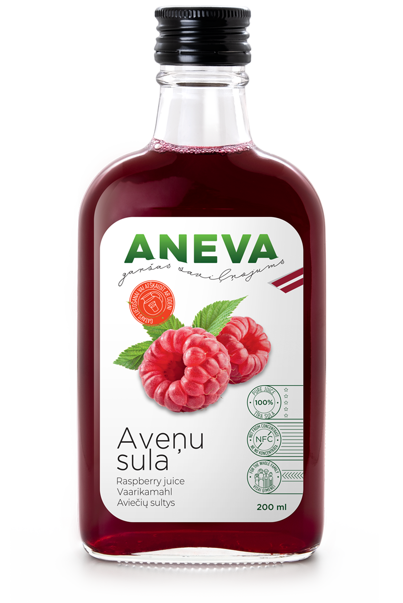 Aneva 100% aveņu sula, 200ml