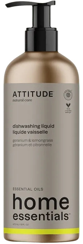 Attitude trauku mazgāšanas līdzeklis ar ģerānijas un citronzāles aromātu, 473ml