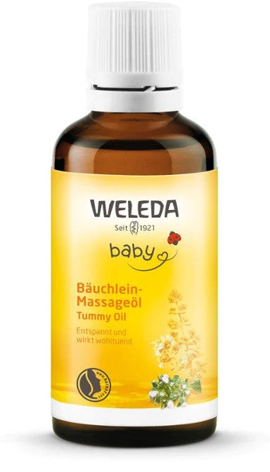 Weleda eļļa zīdaiņu vēderiņa masāžai, 50ml