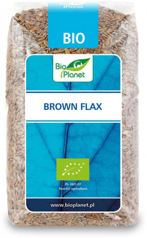 Bio Planet BIO brūnās linsēklas, 400g