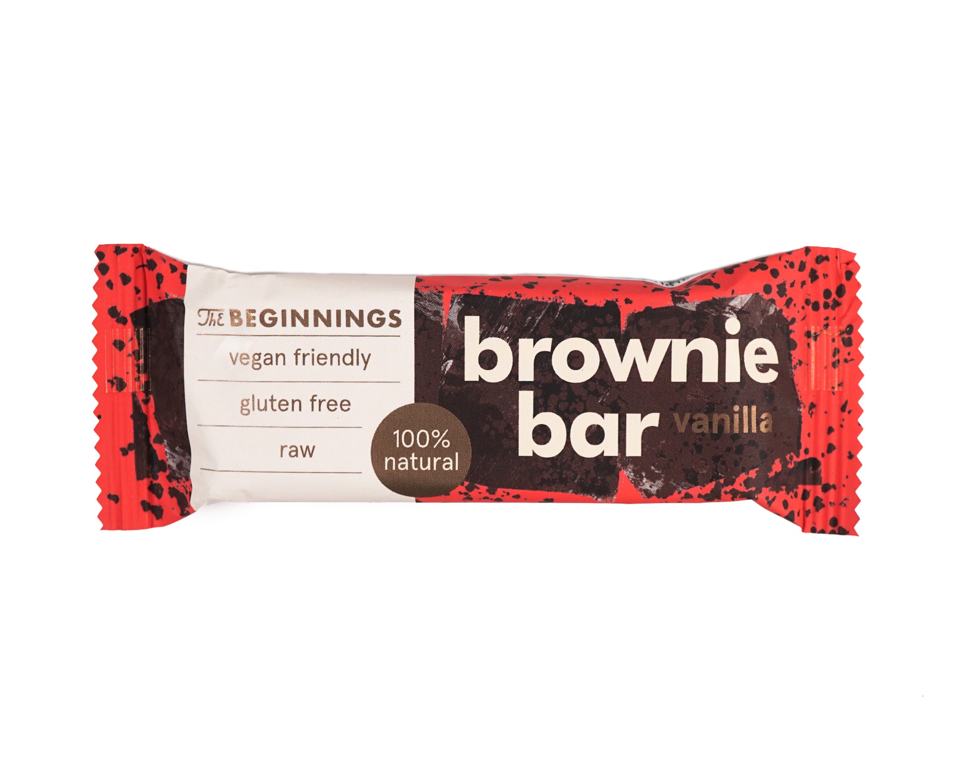The Beginnings bezglutēna batoniņš braunijs ar vaniļu, 40g