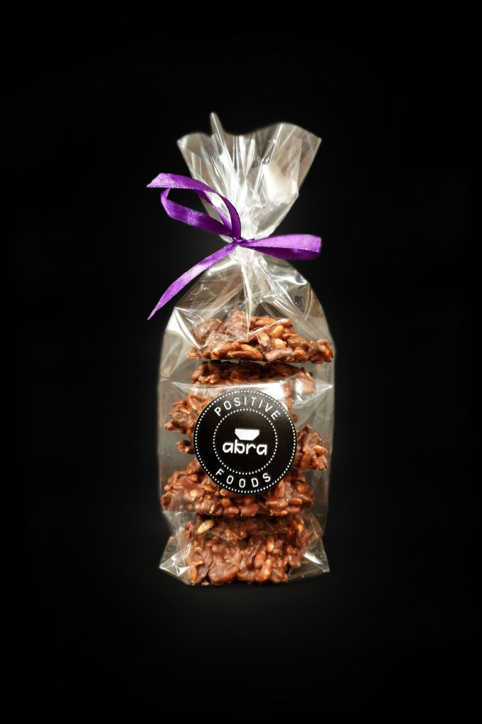 Abra tumšās šokolādes čunguri bez pievienota cukura, 60g