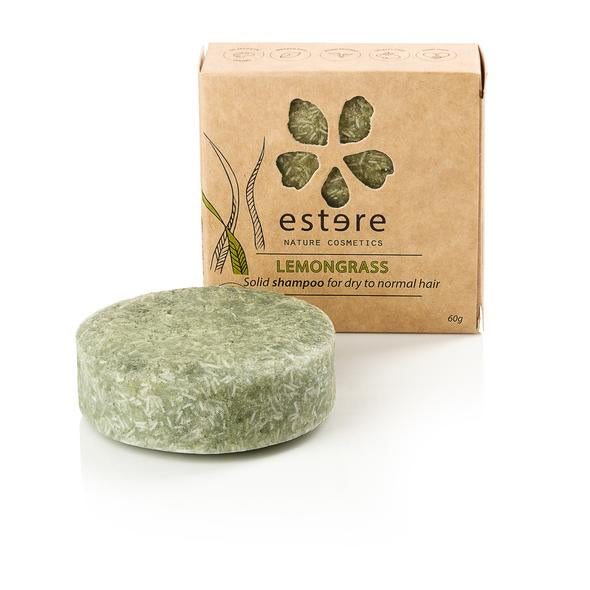 Estere Nature Cosmetics cietais šampūns / šampūnziepes "Citronzāle", 60g