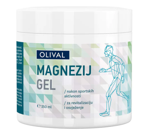 Olival magnija želeja, 250ml
