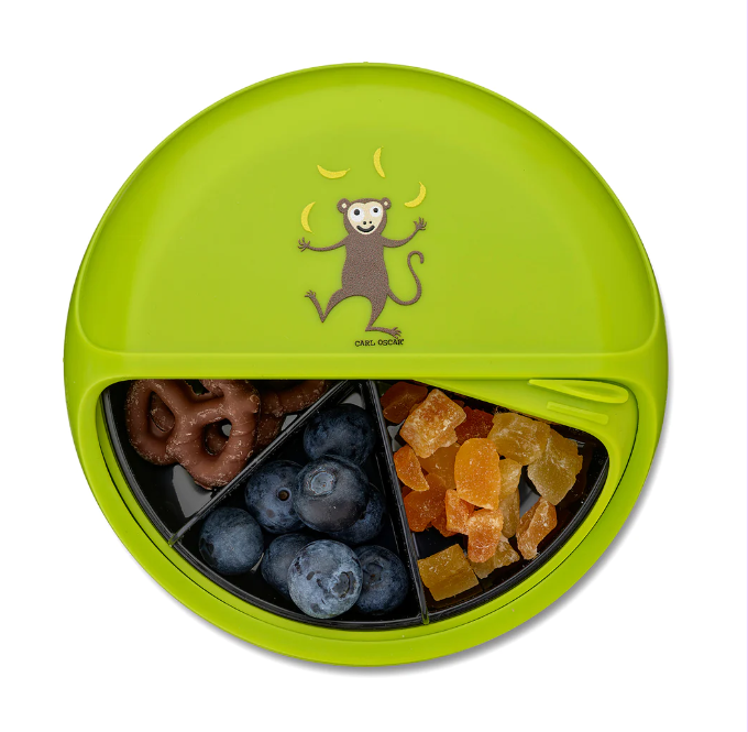 Carl Oscar uzkodu trauks (disks) bērniem, L, Lime