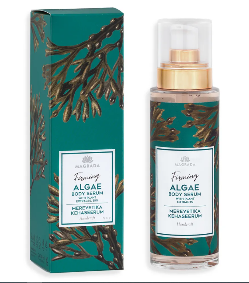 Magrada Firming Algae ķermeņa serums ar jūras aļģēm un augu ekstraktiem 35%, 100ml