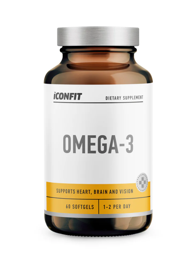 ICONFIT uztura bagātinātājs OMEGA 3, 60 kaps.