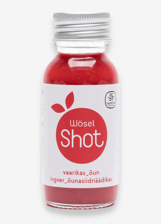 Wosel aveņu un ingvera veselības šots, 60ml