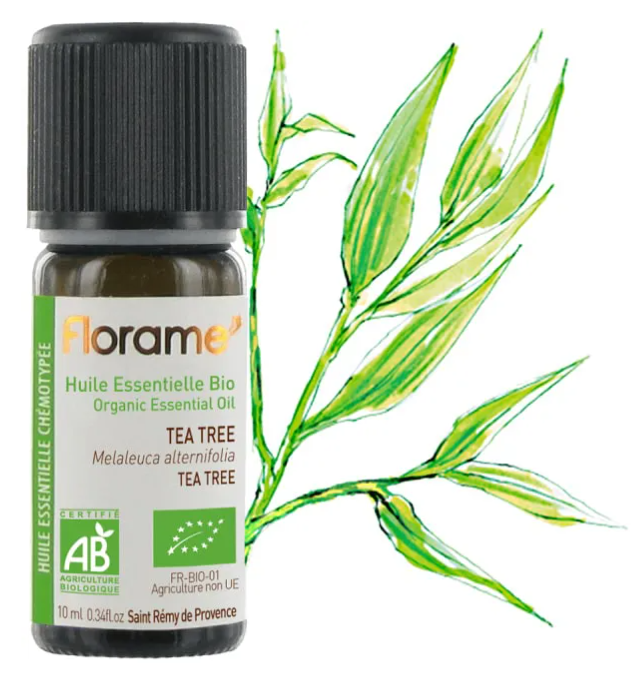 Florame organiska tējas koka ēteriskā eļļa, 10ml