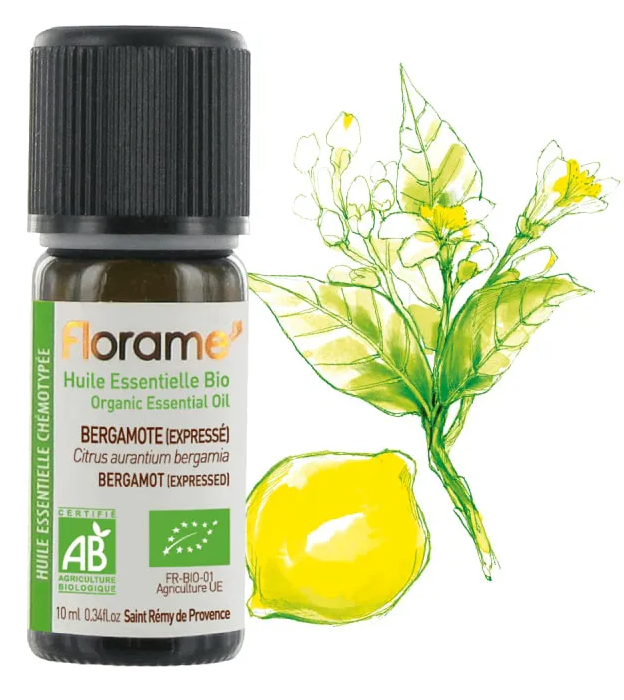 Florame organiska bergamotes ēteriskā eļļa, 10ml