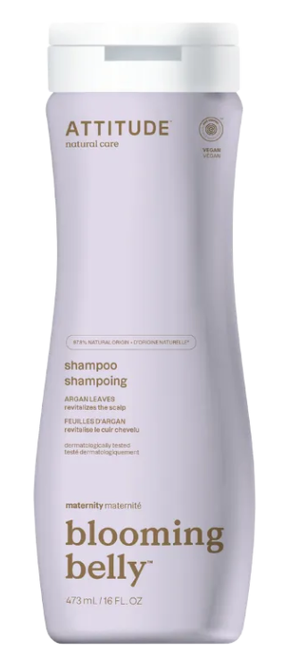 Attitude Blooming Belly šampūns grūtniecēm ar argana lapu ekstraktu, 473ml