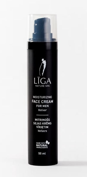 Līga Nature SPA mitrinošs sejas krēms vīriešiem Vetīvers, 50ml