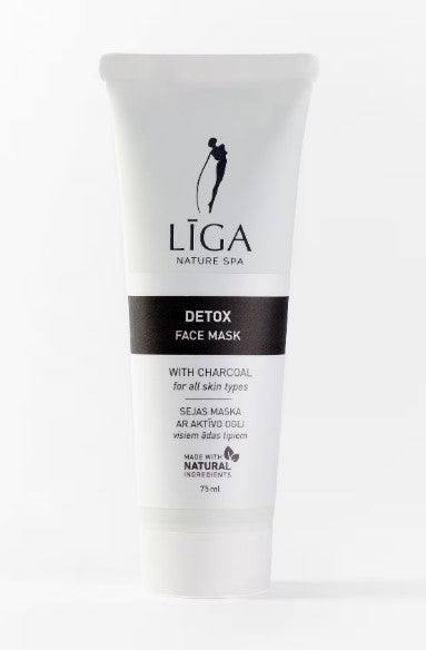 Līga Nature SPA sejas maska ar aktīvo ogli Detox, 75ml