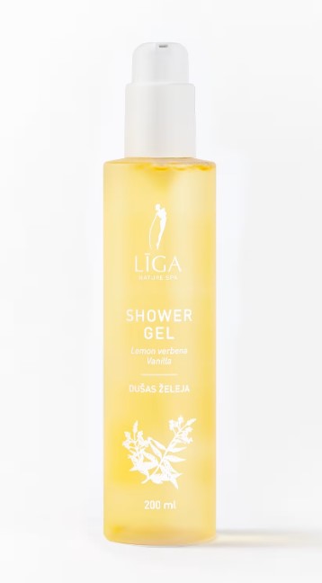 Līga Nature SPA dušas želeja ar citronverbēnu un vaniļu, 200ml