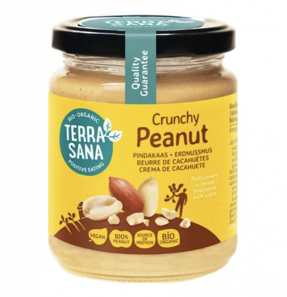 Terrasana BIO zemesriekstu sviests ar gabaliņiem, 250g