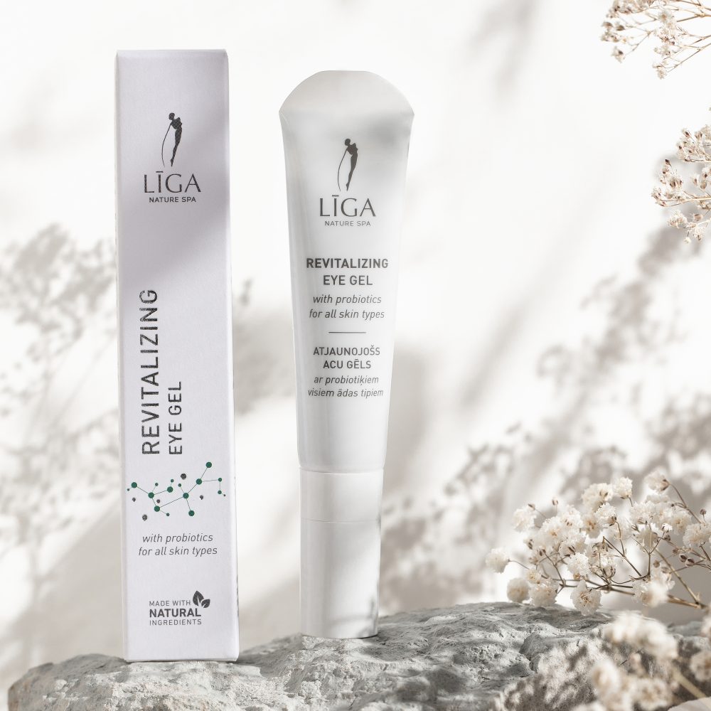 Līga Nature SPA atjaunojošs gēls ādai ap acīm ar probiotiķiem, 15ml