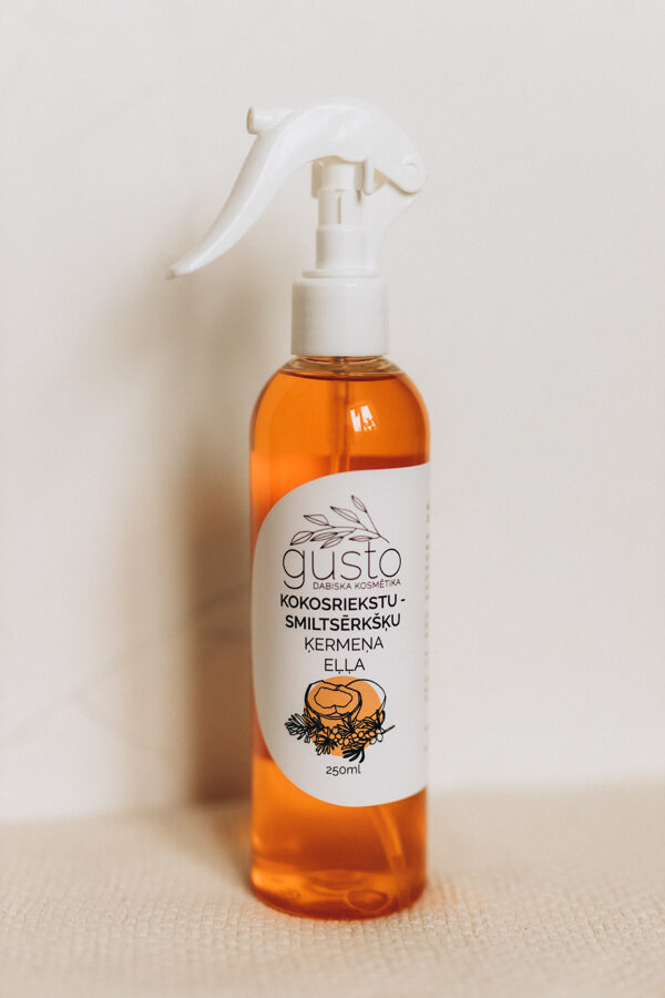Gusto kokosriekstu un smiltsērkšķu ķermeņa eļļa, 250ml
