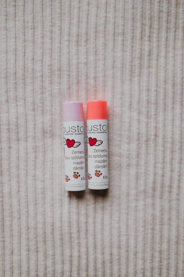 Gusto zemeņu lūpu spīdums mazām dāmām, 4,3g