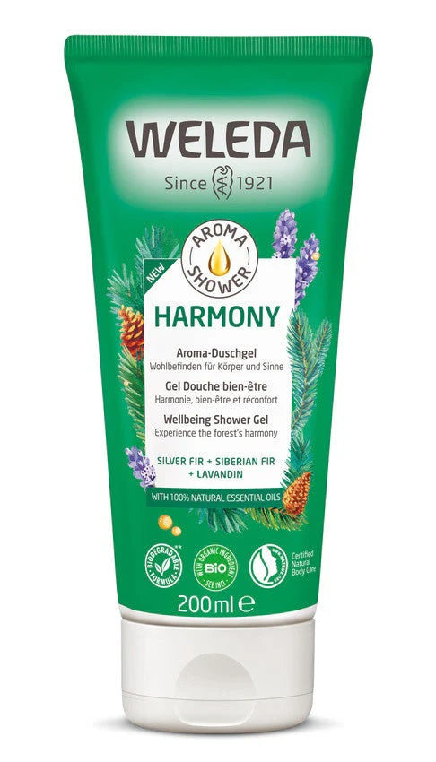 Weleda aromātiska dušas želeja "Harmony", 200ml