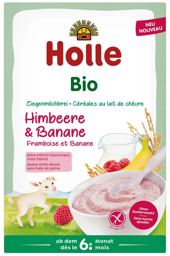 Holle BIO piena biezputra ar avenēm un banāniem no 6 mēn., 200g