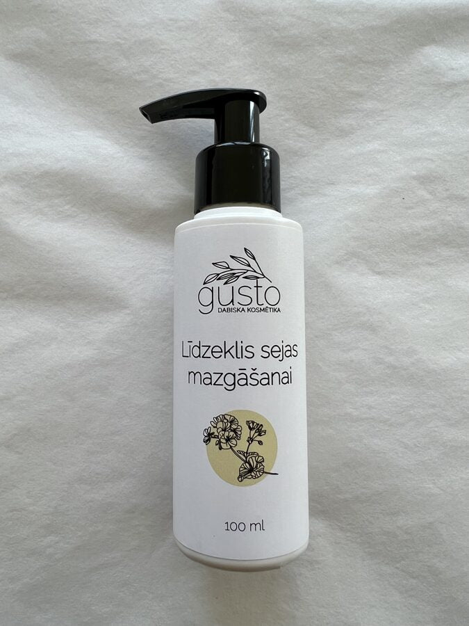 Gusto attīrošs līdzeklis sejas mazgāšanai, 100ml